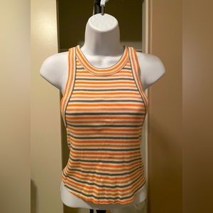 Aerie size small never worn new striped multi color tank NWOT